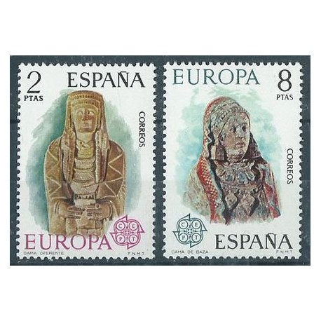 Hiszpania - Nr 2072 - 73 1974r - CEPT - Sztuka