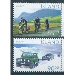 Islandia - Nr 1066 - 67 2004r - CEPT - Samochód