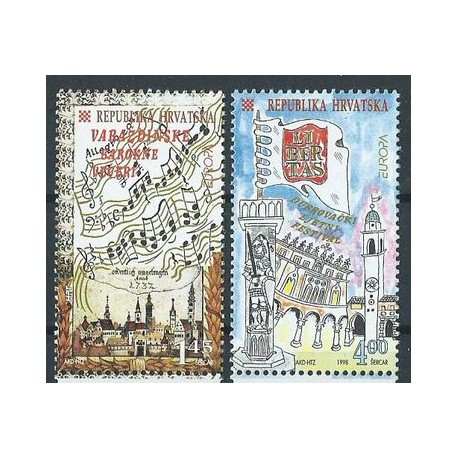 Chorwacja - Nr 447 - 48 1998r - CEPT