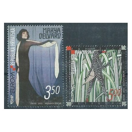 Chorwacja - Nr 651 - 52 2003r - CEPT