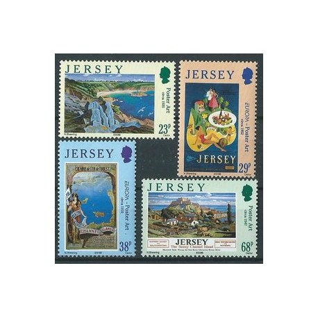 Jersey - Nr 1070 - 73 2003r - CEPT - Krajobraz