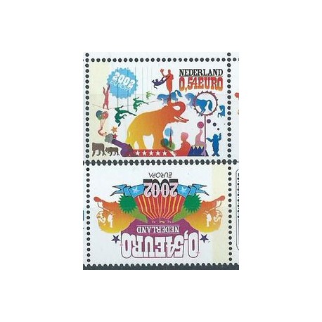 Holandia - Nr 2011 - 12 2002r - CEPT - Cyrk