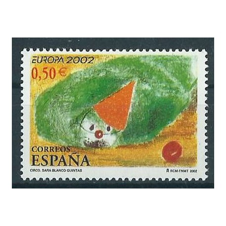 Hiszpania - Nr 3741 2002r - CEPT - Cyrk