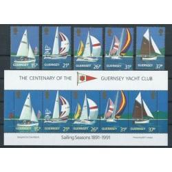 Guernsey - Nr 522 - 26 Bl 7 1991r - Marynistyka