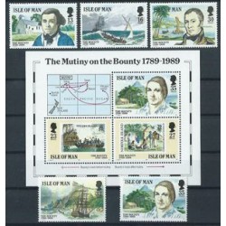 Wyspa Man - Nr 397 - 01 Bl 11  1989r - Marynistyka