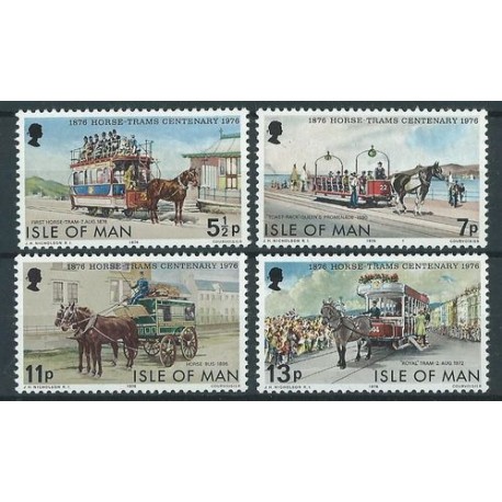 Wyspa Man - Nr 078 - 81 1976r - Konie