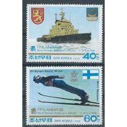 Korea N. - Nr 2912 - 13 1988r - Marynistyka - Sport