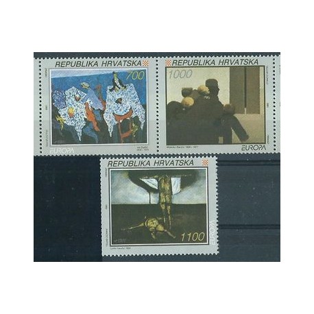 Chorwacja - Nr 240 - 42 1993r - CEPT - Malarstwo