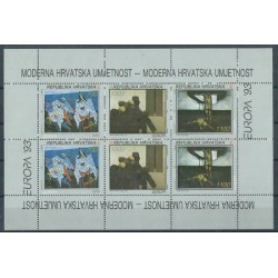 Chorwacja - Nr 240 - 42 Klb 1993r - Malarstwo - CEPT
