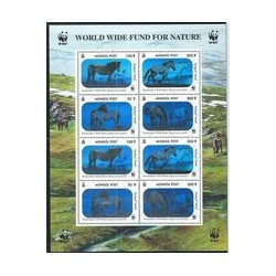 Mongolia - Nr 3126 - 29 Klb 2000r - Konie