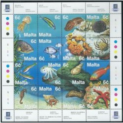 Malta - Nr 1077 - 92 1999r - Ryby