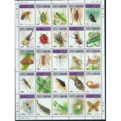 Bhutan - Nr 143 - 67 1997r - Owady