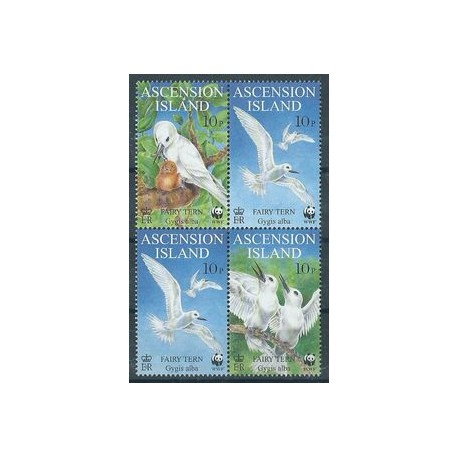 Ascension - Nr 786 - 891999r - WWF - Ptaki