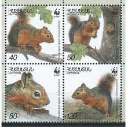 Armenia - Nr 435 - 38 2001r - WWF - Ssaki