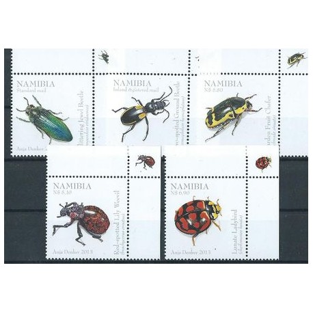 Namibia - Nr 1435 - 39 2013r - Insekty