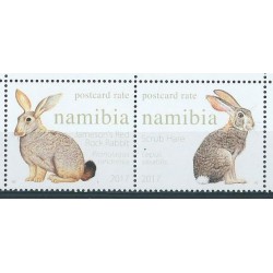 Namibia - Nr 1561 - 62 2017r - Ssaki