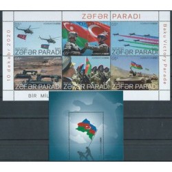 Azerbejdżan - Bl 257 - 58 2020r - Militaria