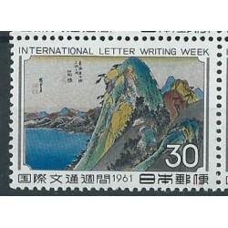 Japonia - Nr 776 1961r - Krajobraz - Malarstwo