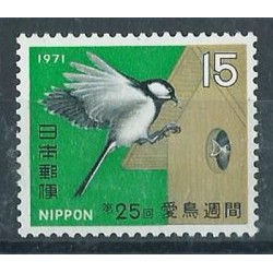 Japonia - Nr 1110 1971r - Ptaki