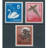 Japonia - Nr 1128 - 30 1971r - Ptaki - Ssaki