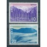Japonia - Nr 1157 - 58 1972r -  Parki