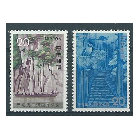 Japonia - Nr 1187 - 88 1973r - Parki
