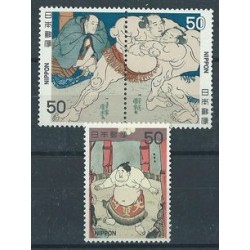 Japonia - Nr 1381 - 83 1979r - Sumo