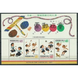 Tajwan - Bl 55 1993r - Pies - Kot