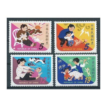 Tajwan - Nr 2516 - 19 1988r - Pies - Kot