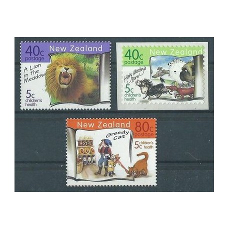 Nowa Zelandia - Nr 1778 - 80 1999r - Ssaki - Psy