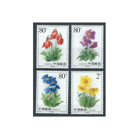 Chiny - Nr 3563 - 66 2004r - Kwiaty