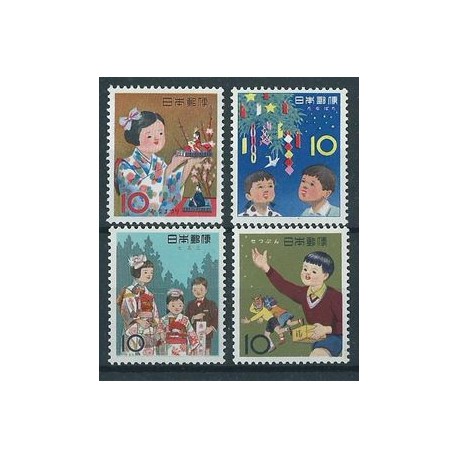 Japonia - Nr 787 - 90 1962r