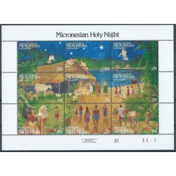 Mikronezja - Nr 203 - 11 1990r  - Boże Narodzenie