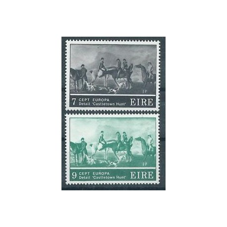 Irlandia - Nr 315 - 16 1975r - CEPT - Psy -  Konie