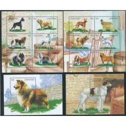 Lesotho - Nr 1445 - 56 Bl 143 - 44 1994r - Psy