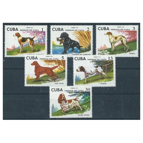 Kuba - Nr 2109 - 14 1976r - Psy