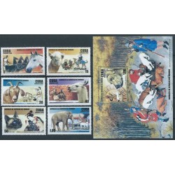 Kuba - Nr 4848 -  53 Bl 217 2006r - Ssaki - Psy