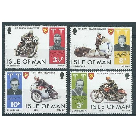 Wyspa Man - Nr 060 - 63 1975r - Motory