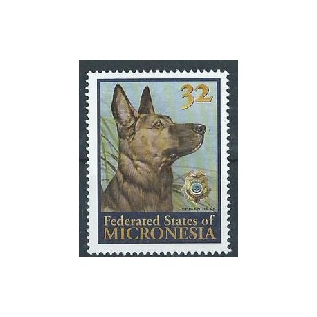 Mikronezja - Nr 509 1996r - Pies