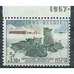 Belgia - Nr 1073 z bl 25 1957r - Psy
