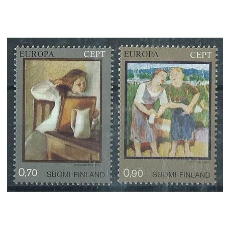 Finlandia - Nr 764 - 65 1975r  - CEPT - Malarstwo
