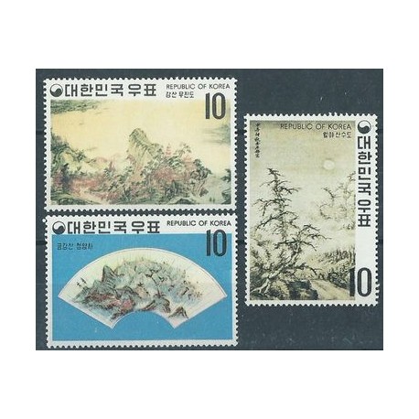 Korea S. - Nr 725 - 27 1970r - Malarstwo