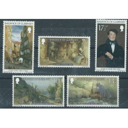 Guernsry - Nr 213 - 17 1980r - Malarstwo - Marynistyka