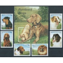 Afganistan - Nr 1754 - 59 Bl 98 1998r - Psy