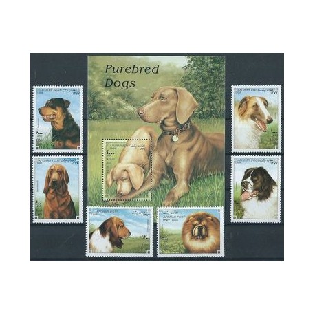 Afganistan - Nr 1754 - 59 Bl 98 1998r - Psy