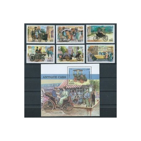 Afganistan - Nr 1791 - 96 Bl 102 1998r - Samochody