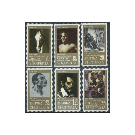 Albania - Nr 1668 - 73 1974r - Malarstwo