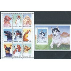 Tanzania - Nr 2302 - 10 Bl 319 1996r - Psy