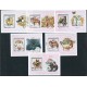 Madagaskar - Bl 167 - 72 1991r - Psy - Koty - Konie