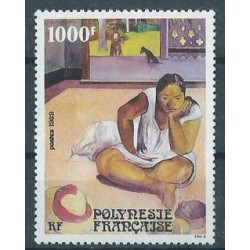 Polinezja Fr. - Nr 545 1989r - Malarstwo